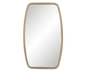 Огледало за стена рамка Метал Златен 35x3x60 см