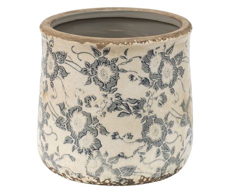 Set 2 ghivece flori ceramica Ø 14x14 cm