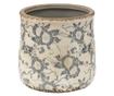 Set 2 ghivece flori ceramica Ø 14x14 cm
