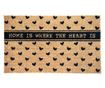 Mata wejściowa do domu gumowa z włókna kokosowego Home 75x45x1cm