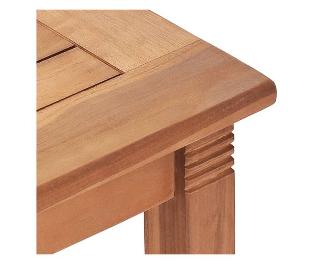 Set vrtne garniture, 7 komada, drvo tikovine