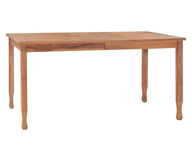 Set vrtne garniture, 7 komada, drvo tikovine