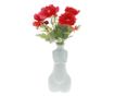 Buchet 5 bujori artificiale PAMI,F1021-1, 28cm Rosu thumbnail 2