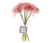 Buchet 6 crizantema elegant artificiale PAMI, F1021-81, 26cm Grena thumbnail 1