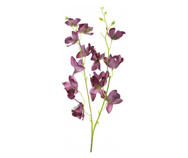 Orhidee cympidium artificiala PAMI, F1021-50, 85cm Grena