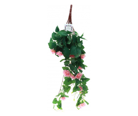 Ghirlande trandafiri artificiale PAMI, F1021-131, 85cm Roz