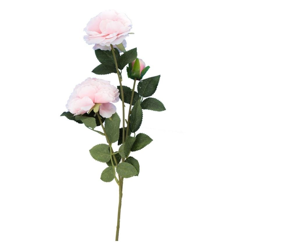 Trandafir artificial F419-321 Pami Flower 60 cm Roz Pal - 2