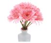 Buchet 6 crizantema elegant artificiale PAMI, F1021-81, 26cm Roz thumbnail 3