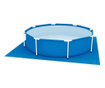Ponyva 244 cm átmérőjű medencék lerakásához, kék
