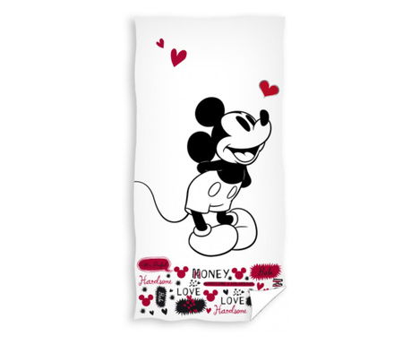 Gyermek pamut törölköző, Mickey Mouse, 70x140 cm, MCT-02