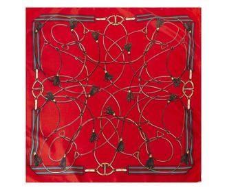 Batic dama viscoza Pami 50 x 50 cm, Rosu