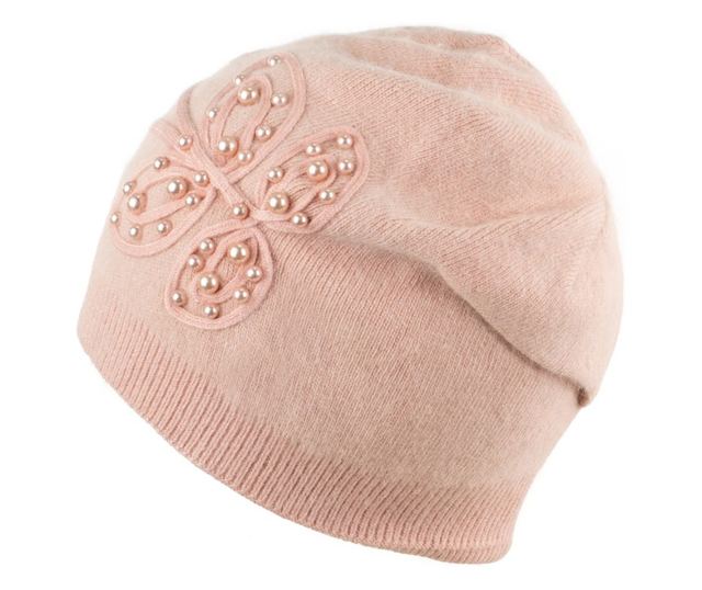 Caciula Dama din Lana PAMI, C-D621-286-roz