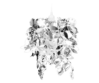 Lampa de tavan cu paiete 21,5 x 30 cm, Argintiu