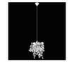 Lampa de tavan cu paiete 21,5 x 30 cm, Argintiu