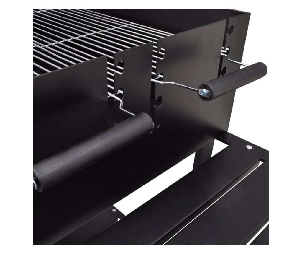 Roštilj na ugljen s 2 kotača - 4