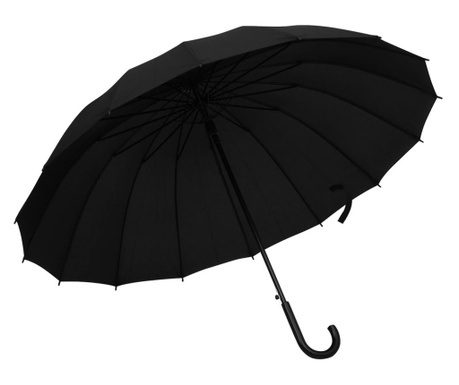fekete automatikus esernyő 120 cm
