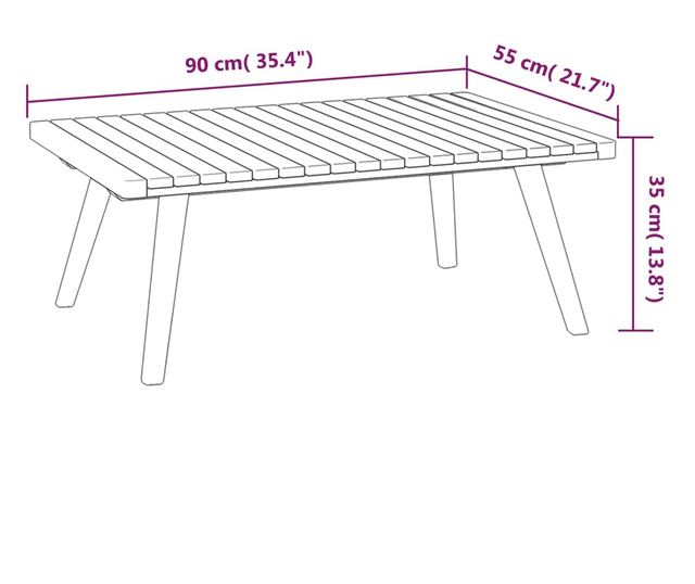 Vrtni set namještaja s jastucima, 8 dijelova, masivno drvo akacije