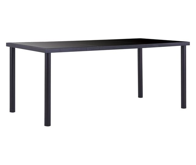 Set kuhinjskog namještaja, 7 dijelova, smeđa, umjetna koža