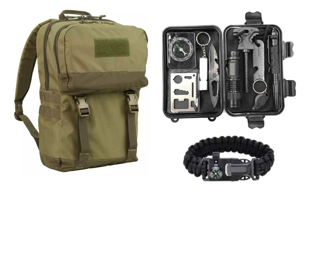Kit supravietuire valhalla 14 in 1 piese, multifunctional - Vivre