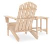 Vrtna stolica Adirondack s stolom, masivno drvo jele thumbnail 4