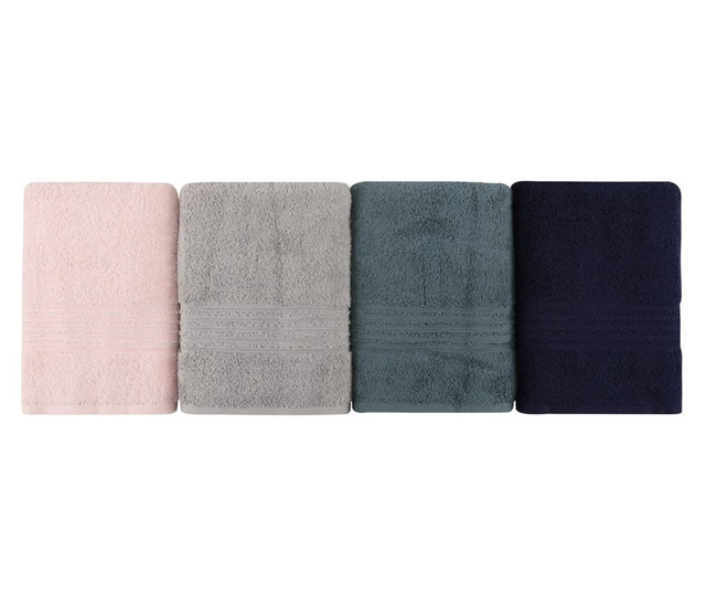 Set ručnika za ruke Cotton Box, Asorti, pamuk, 555 gr/m², raznobojna