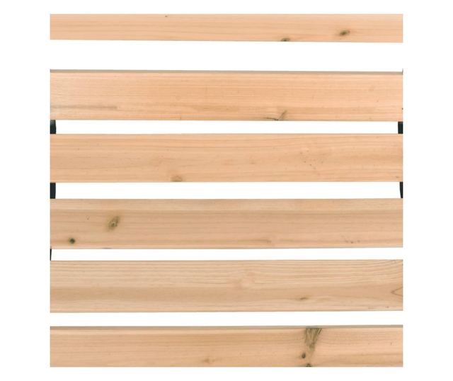 Vrtna klupa 122 cm drvena