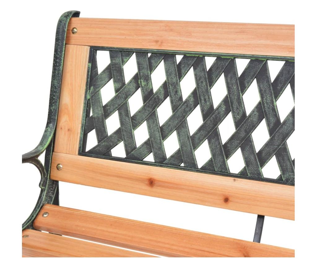 Vrtna klupa 122 cm drvena - 8