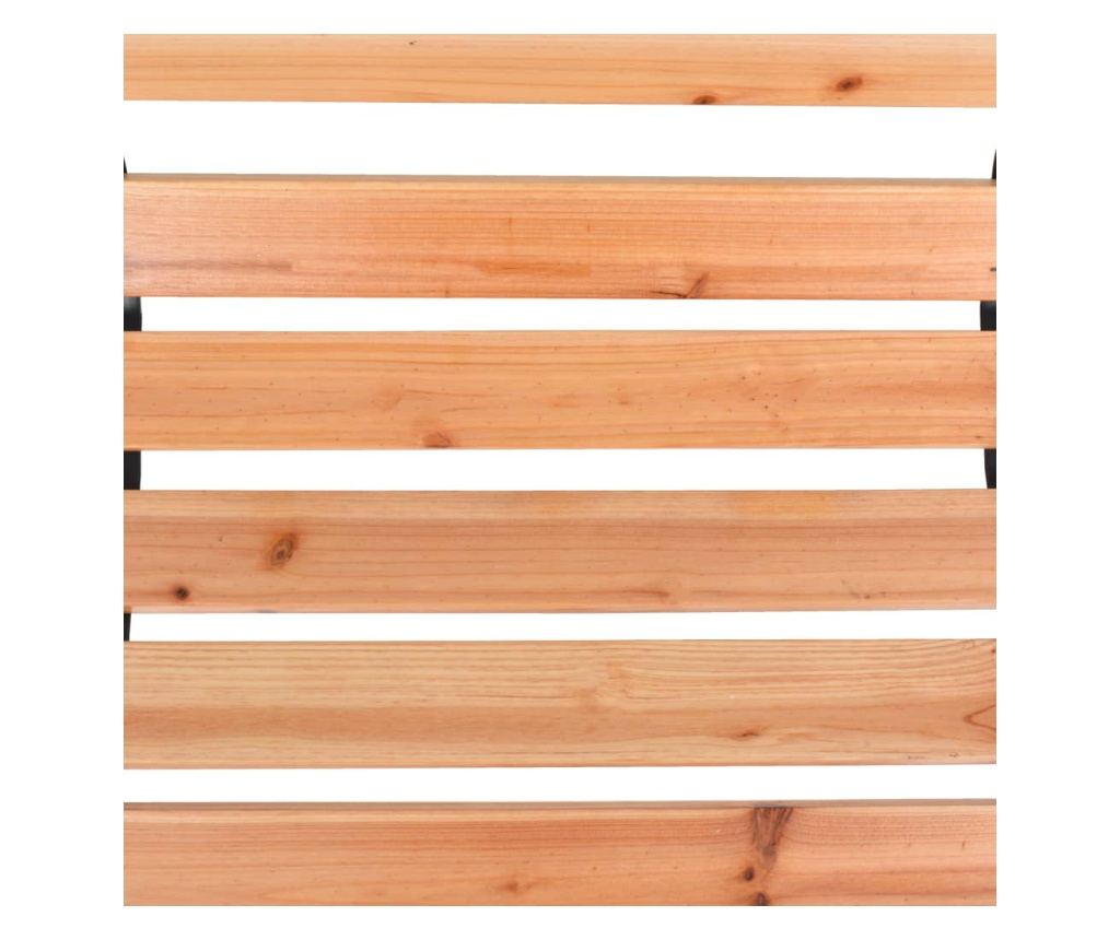 Vrtna klupa 122 cm drvena - 9