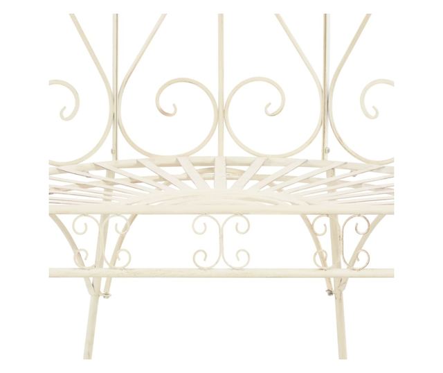 fehér antik vas kerti pad 95 cm