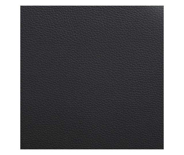 Naslonjač za masažu s naslonom, tabure, crno i crveno, umjetna koža