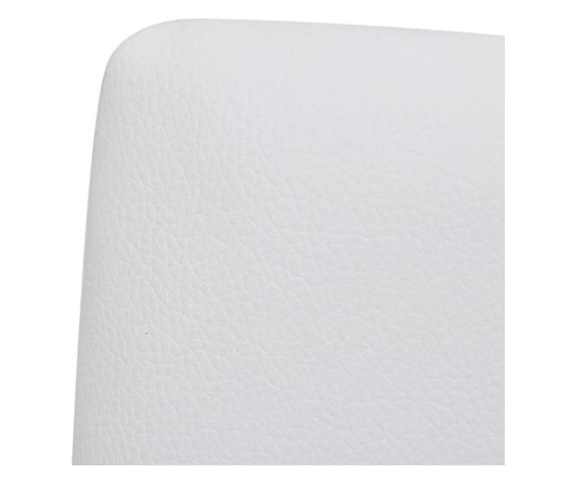 Kuhinjske stolice, 2 kom., bijele, umjetna koža