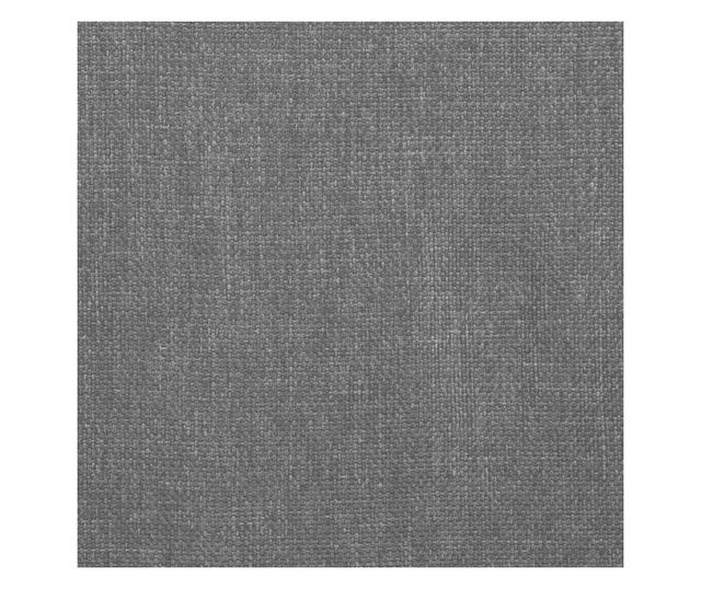 Zakretne kuhinjske stolice, 2 kom., svijetlosiva, tekstil