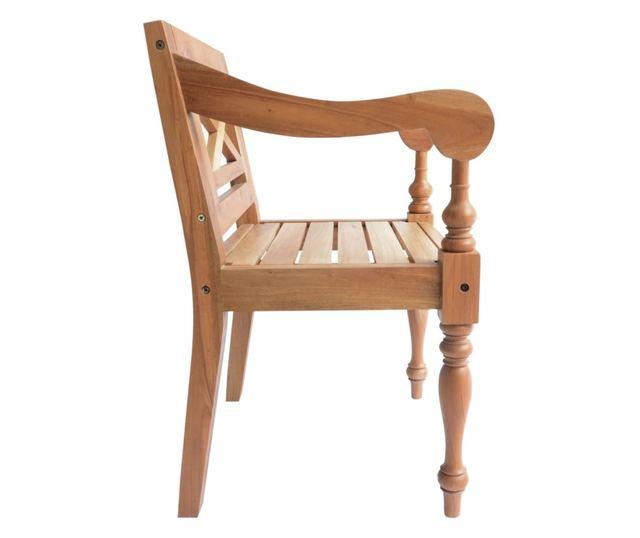 Stolice Batavia, 2 kom., svijetlosmeđe, masivno drvo mahagonija