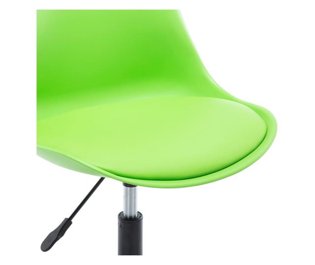 Zakretne kuhinjske stolice, 2 kom. zelene, umjetna koža