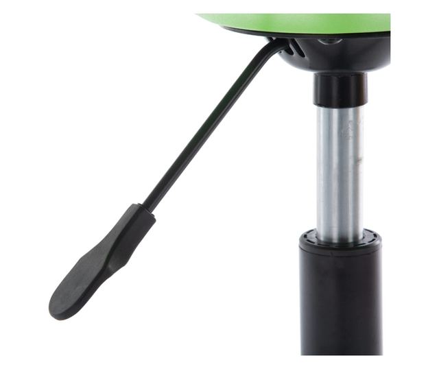 Zakretne kuhinjske stolice, 2 kom. zelene, umjetna koža