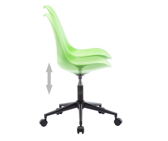 Zakretne kuhinjske stolice, 2 kom. zelene, umjetna koža