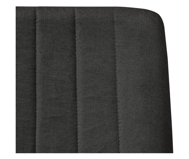 Kuhinjske stolice, 2 kom., tamno siva, tekstil