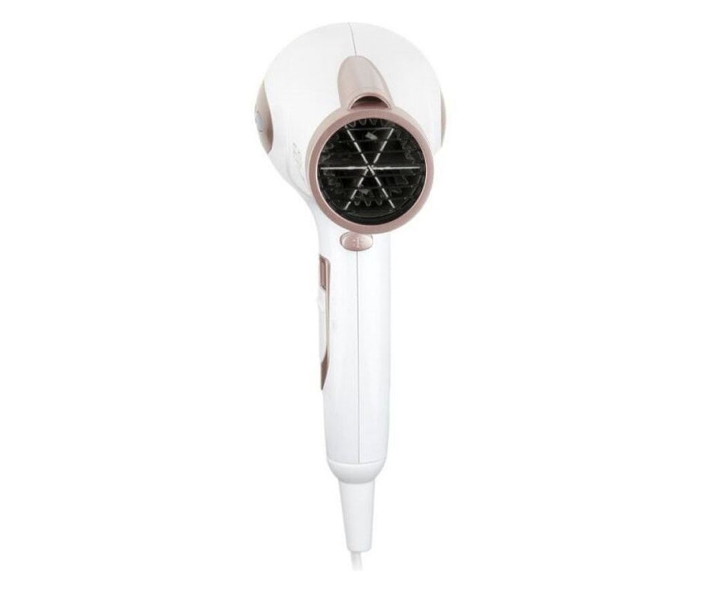 Сешоар Adler AD 2248, 2200W, 2 скорости, 3 темп., Йонизация, Студена струя, Дифузер и концентратор, Бял/бронз - 4