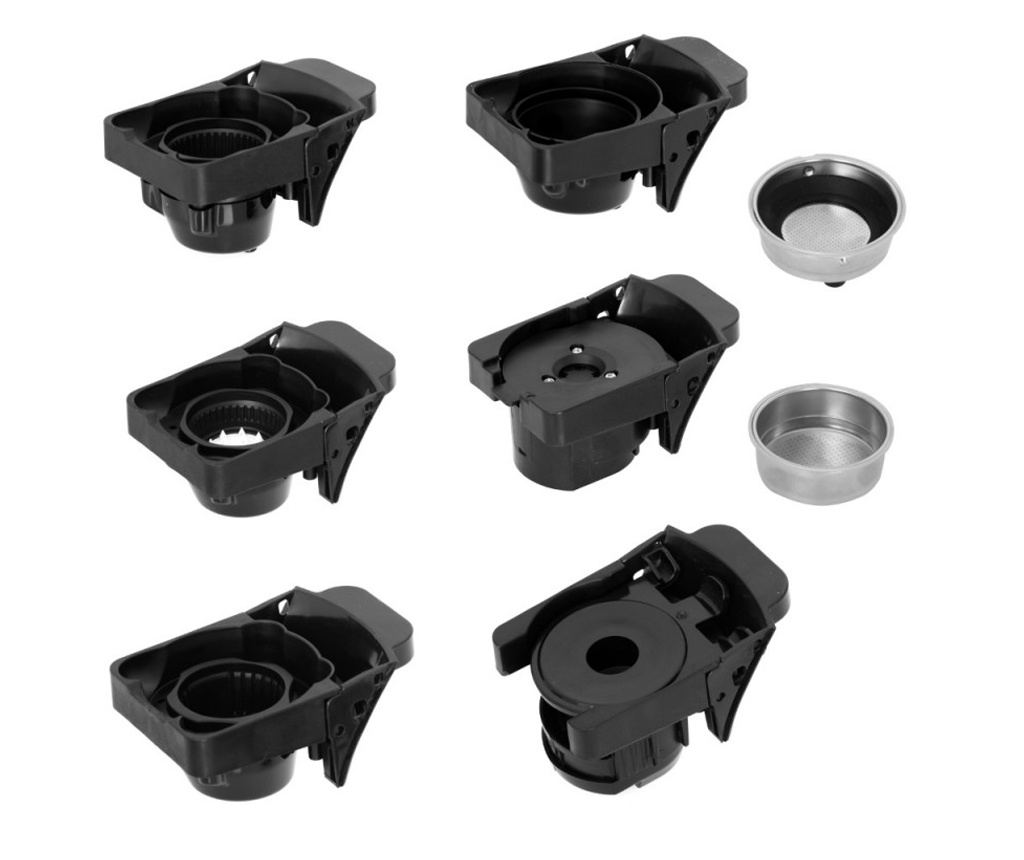 Espressor pentru cafea măcinată și capsule 9in1 Camry CR 4414, 3000W, 19 bar, Negru/alb - 6