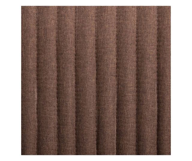 Stolice za blagovaonicu, 4 kom., smeđe, tekstilni materijal