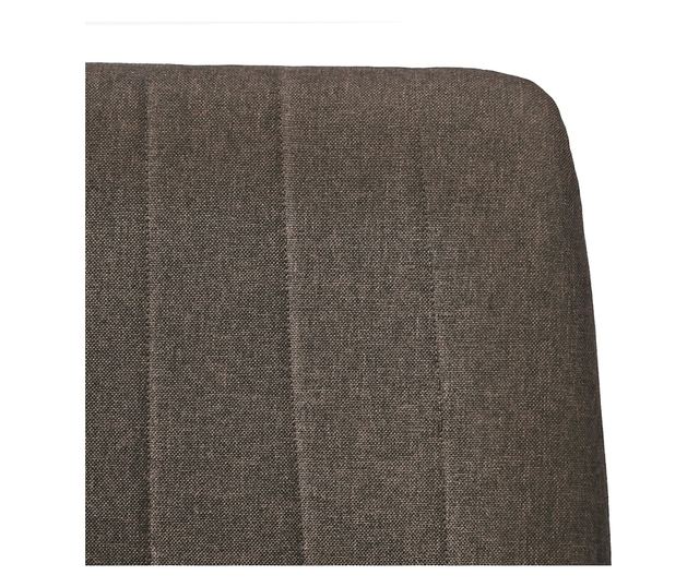 Stolice za blagovaonicu, 4 kom., smeđe, tekstilni materijal