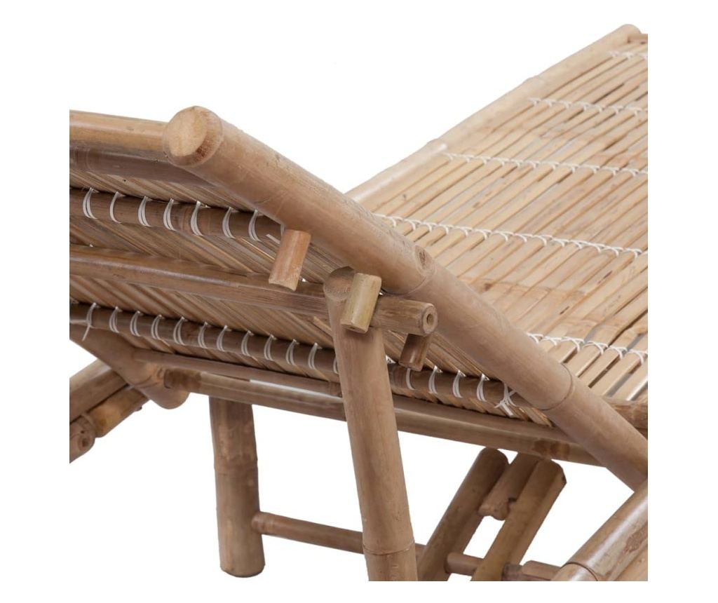 Sezlong, bambus - 4