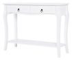 Homcom Tavolo Consola Pentru Hol, Alb, 100x33x76cm thumbnail 1