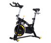 Homcom Bicicleta Fitness Rezistenta Magnetica, Inaltime 104.5-117acm,negru Si Galben