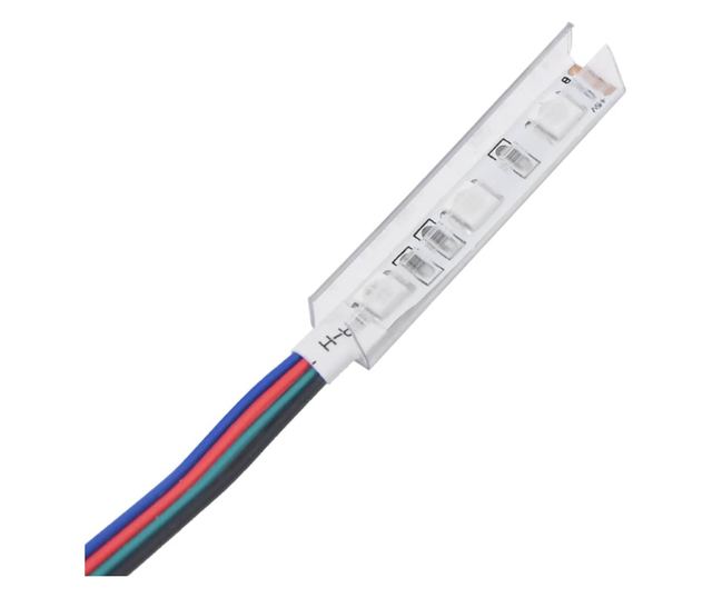 TV ormarić s LED svjetlima boja hrasta sonome 135 x 39 x 30 cm