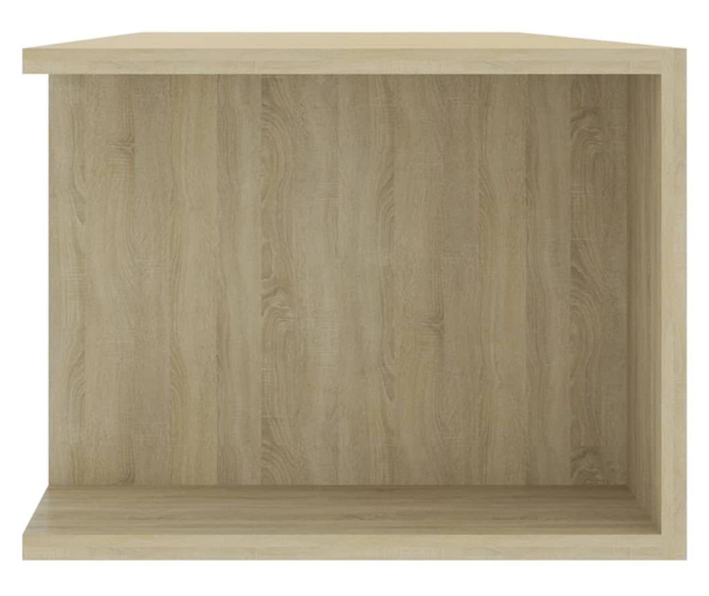 TV ormarić s LED svjetlima boja hrasta sonome 135 x 39 x 30 cm - 17