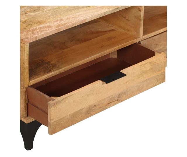 TV Komoda od Masivnog Mango Drveta 120x35x45 cm