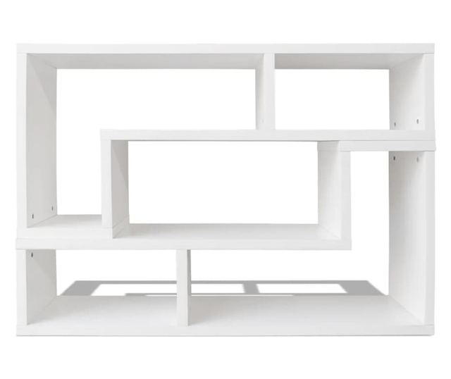 VidaXL Dvostruki TV kabinet L-oblik bijeli