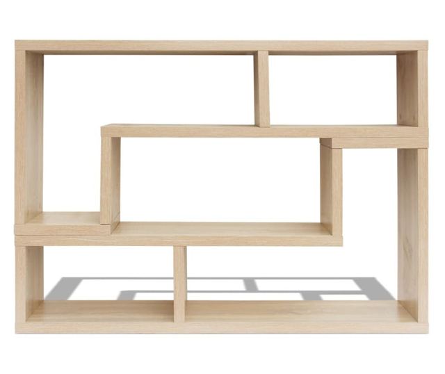 Dvostruki TV kabinet L-oblik boja hrastovine