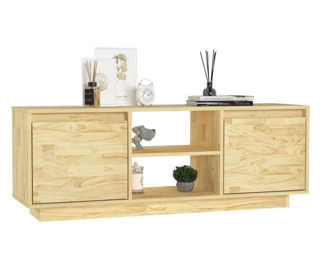 TV ormarić 110 x 30 x 40 cm od masivne borovine